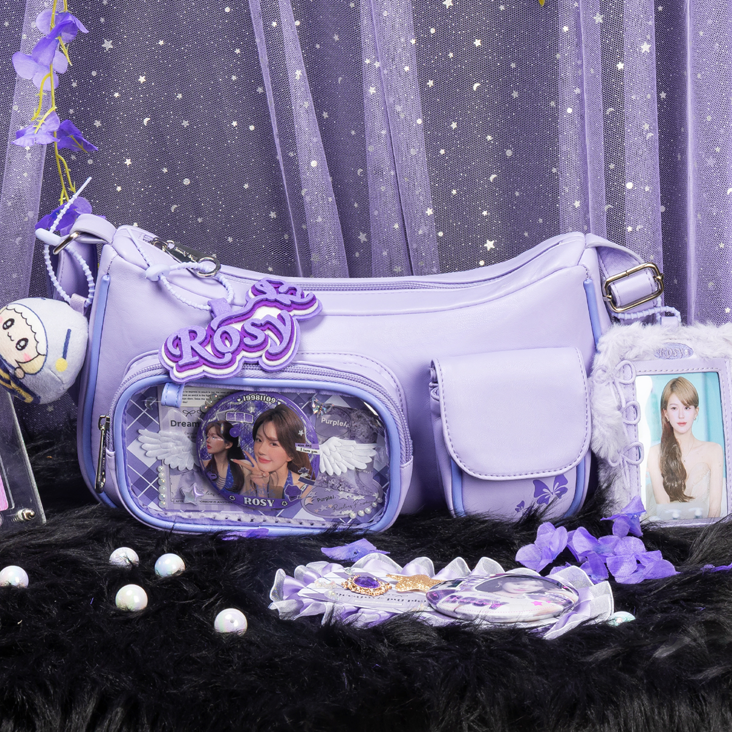 原创正品赵露思周边小食量痛包