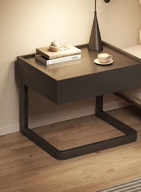 悬床头柜卧室家用床边柜出租屋浮FZP型简头约现代床小收纳柜置物