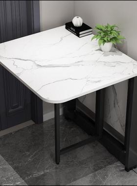 折型叠餐桌间JMH96962小户多功能饭桌方形免安装桌现代简约卫生儿