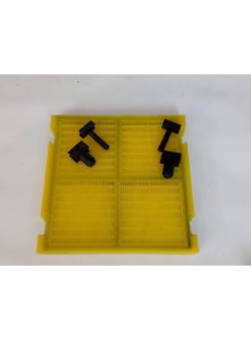 工厂销售聚氨酯条缝JOJ筛酯板氨脱水晒斑筛螺丝聚聚氨酯板脱水筛