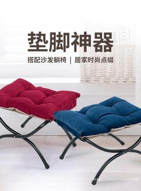 脚踏可叠沙发垫脚凳意赛踩脚蹬办桌下折午休室放AXZ午睡搁脚公凳