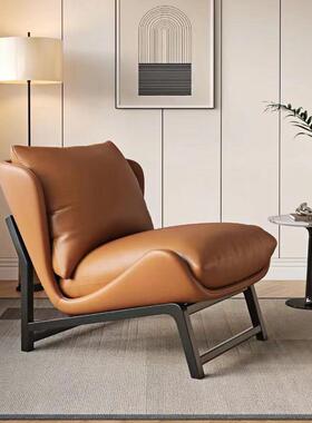 寝意式轻简奢极沙简沙发客厅室约办VRK公室酒店主卧懒人沙发休闲