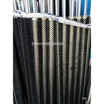 玻璃清洗机黑洗色毛DGF刷棒玻璃片机黑色毛刷白棍80c/120/160m毛