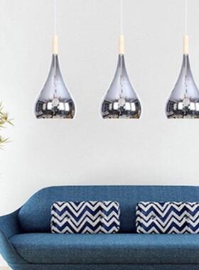 美式复古工业风餐公厅办室发亮店创意单TL-DT100头铁艺光玫理瑰金