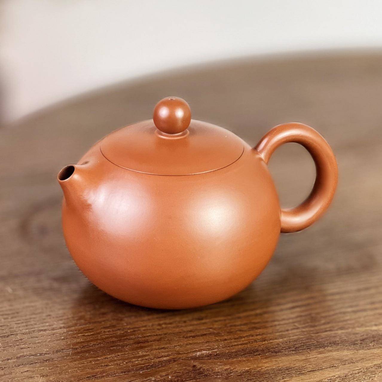 周泥宇蛟广西钦州坭兴升陶茶具壶022西施约250毫纯手工原矿紫陶料