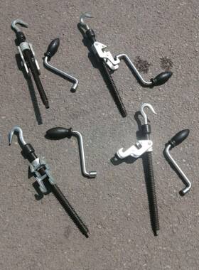 铁路防溜紧固器紧BAHC-1型螺杆闸器人力钢自丝绳锁THV紧固器