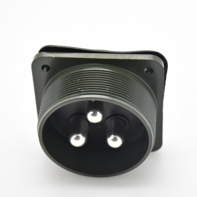 3芯大电流防连接器KUKDON航6空插2UMV头MS水310A3-4P