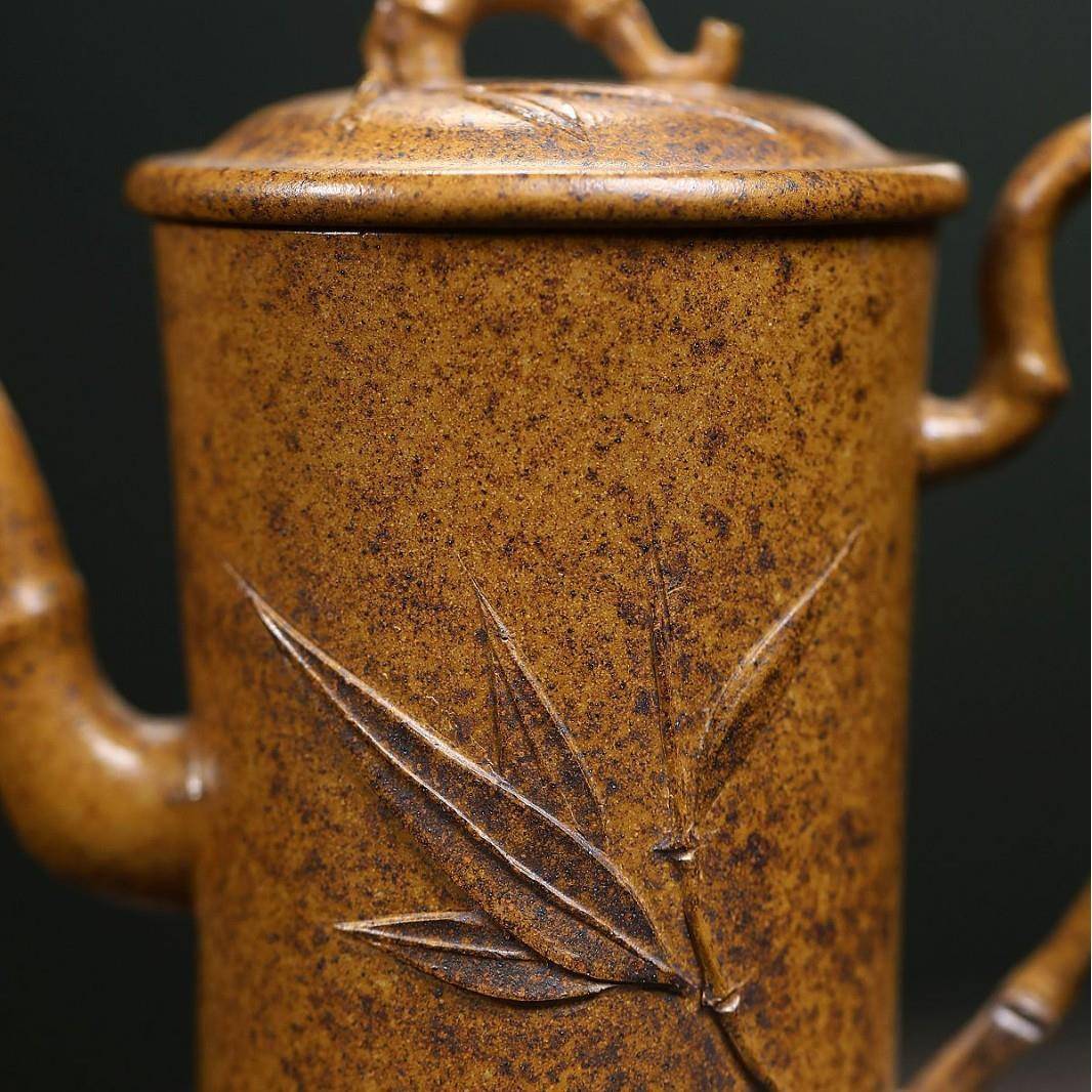 茶宜紫砂壶原龙骨金矿砂手工无品牌/制作竹筒兴壶高档具厂家直销
