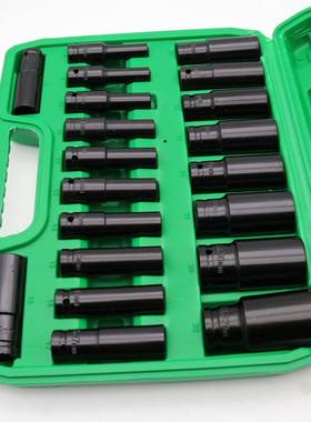 电扳手动筒套装加长套六角扳手汽修专用锂钻电套VTY筒组套