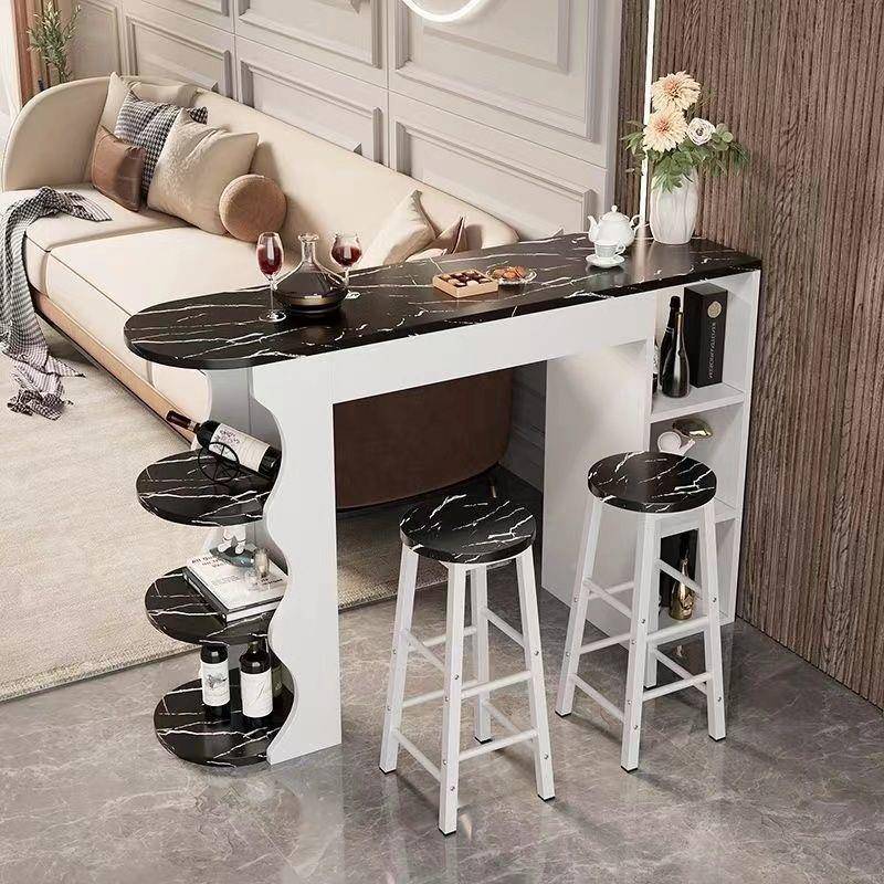 b边ky小户厅型吧奢台桌家用简约现代客厅玄关38Ep6AxS小吧台沙发