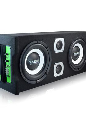 汽车低音寸大功率改装有源音后备箱10车载音响QLN重低双10炮喇叭