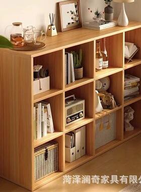 跨境木质书KYM架客厅落式置物架饰视柜多电功能飘窗储装物柜小书