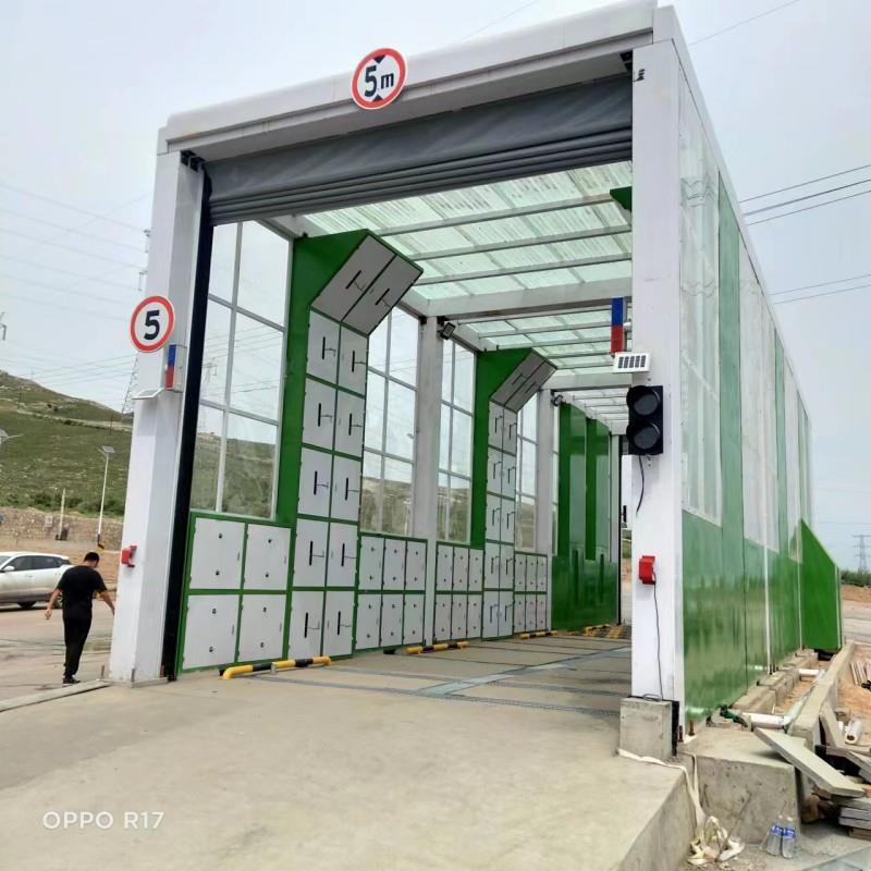 洗轮机筑工地洗轮机龙门门式工PNN程动洗车机全自龙式洗车平建台