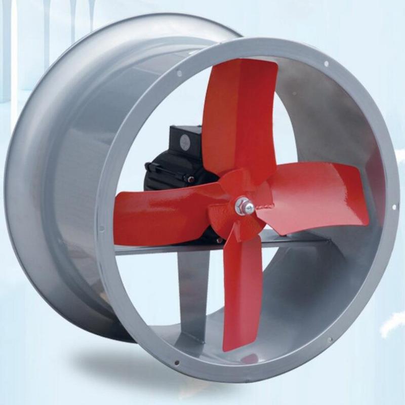 九洲SFB式加强壁式普轴流风15机工业仓库圆桶型风机通风惠换气