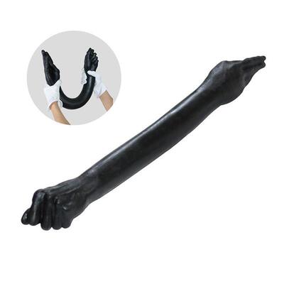 65cm Big Hand Dildo Anal Plug Dilator Long Arm Fisting Black