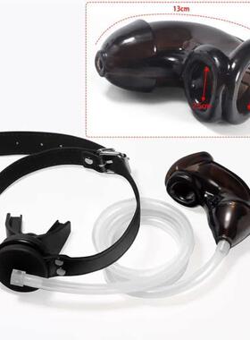 Adult Games Chastity Cage With Piss Urinal Flow Into Mouth P