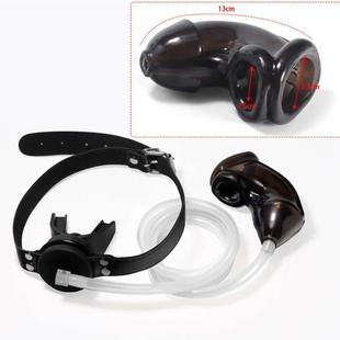 Adult Games Chastity Cage With Piss Urinal Flow Into Mouth P