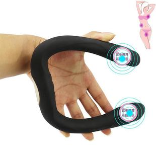 Double Head Dildo Vibrator Anal Sex Toys for Lesbian Women l