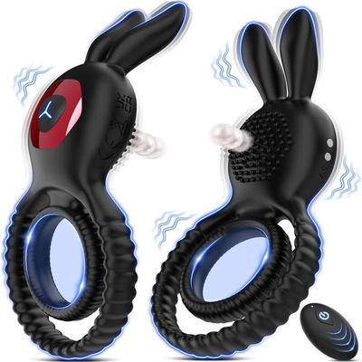 Sex Toy Male Cock Ring Couple Vibrating Penis Rings for Men