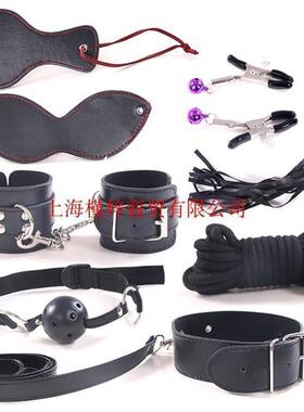 8 Pcs/set Leather Bdsm Set Bondage whip Adult Game Sex Toys