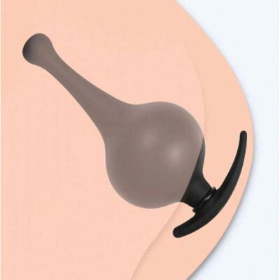 21cm Extension Design Inflatable Anal Plug Dildo Sex Toy For