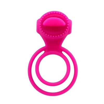 Cock Ring Dual Pleasure Penis Ring Penis Vibrator Vibrating