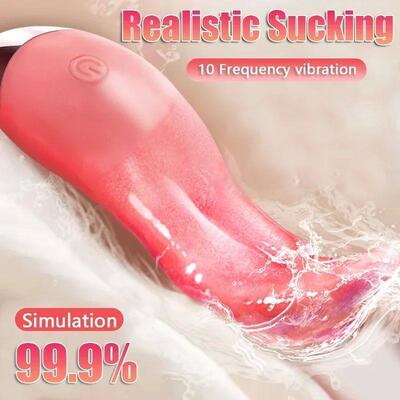10 Modes Tongue Licking Vibrator For Women G Spot Clitoral S
