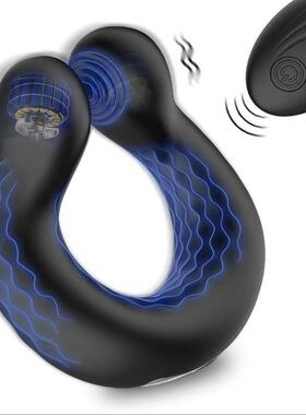 Male Dick Penis Vibrating Cock Ring Sex Toys for Men Couples