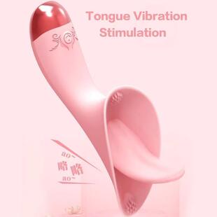 Gspot Vibrator Heating Tongue Clitoris Sex Toys for Woman