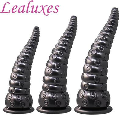 Octopus Tencle Dildo?Anal Plug Butt Dilator with Big Sucti