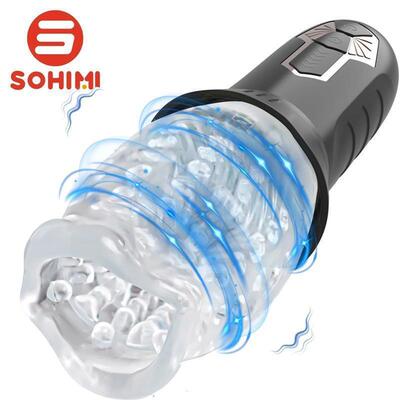 Automatic Rotating Sucking Male Masturbator for Men Oral Sex