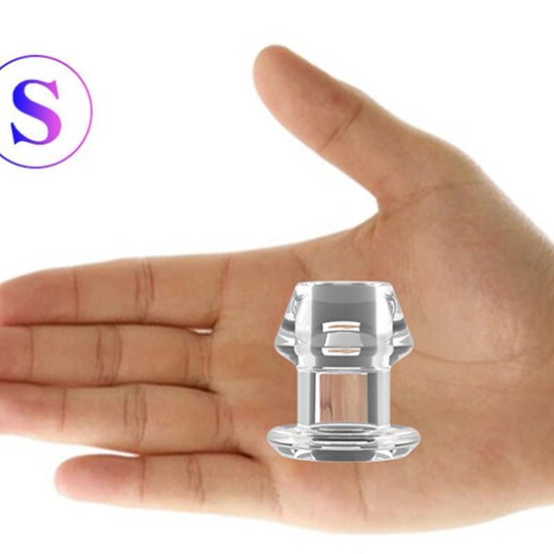 Huge Hollow Anal Plug Anal Speculum Anus Dilator Massager BD