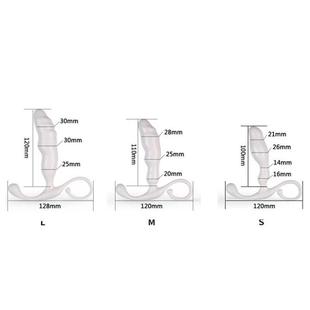 Male Vibrator Prostate Massager Anal Butt Plug for Women Dil