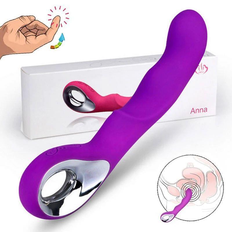 Orgasm Stick Vibrator G Spot Vagina Clit Nipple Stimulator M