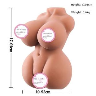 Real touch male masturbation breast vagina TPE doll sextoys