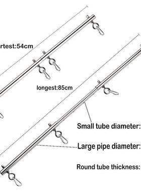 BDSM Bondage Set Stainless Steel Adjustable Telescopic Sex S