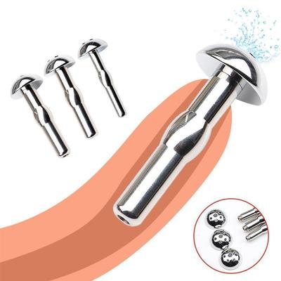 Stainless Steel Metal Urethral Sound Catheter Penis Stimulat