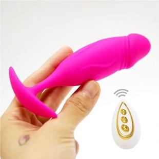 Anal Vibrator for Men Prostate Massager Remote Control Dildo