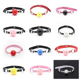 BDSM Oral Sex Toys Open Mouth Gag Ball Fetish Slave Bondage