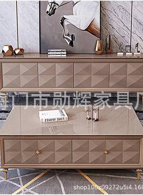 ts22997美式轻奢柜玄代关饰柜入门玄关餐边简约现储物柜装柜菱形