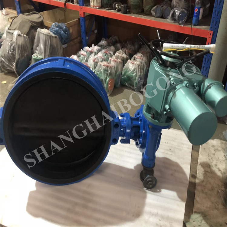 手电一体尼龙板蝶阀D971XN-
