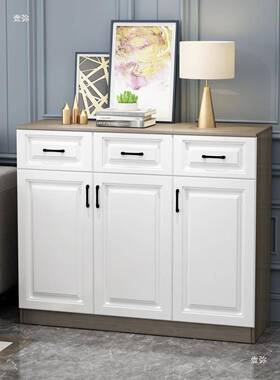 柜子欧式飘VWH窗柜阳台柜物柜储晒收纳杂物柜防置物柜矮地柜柜