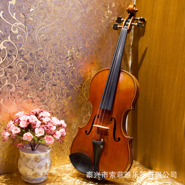 演奏级云杉欧料独奏小提琴