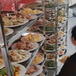 宴席手推车五层层餐车多商用酒学校见详情店食堂传菜车多层大饭号