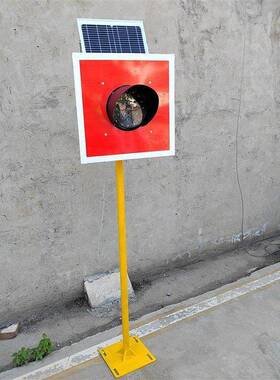 太器阳能全土挡灯铁205541路信号器材道岔表墙示轨道安撞灯尽端灯