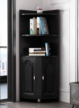 LAG欧式角柜客厅三物角角置架能多功转角墙角柜储物柜拐边角柜置