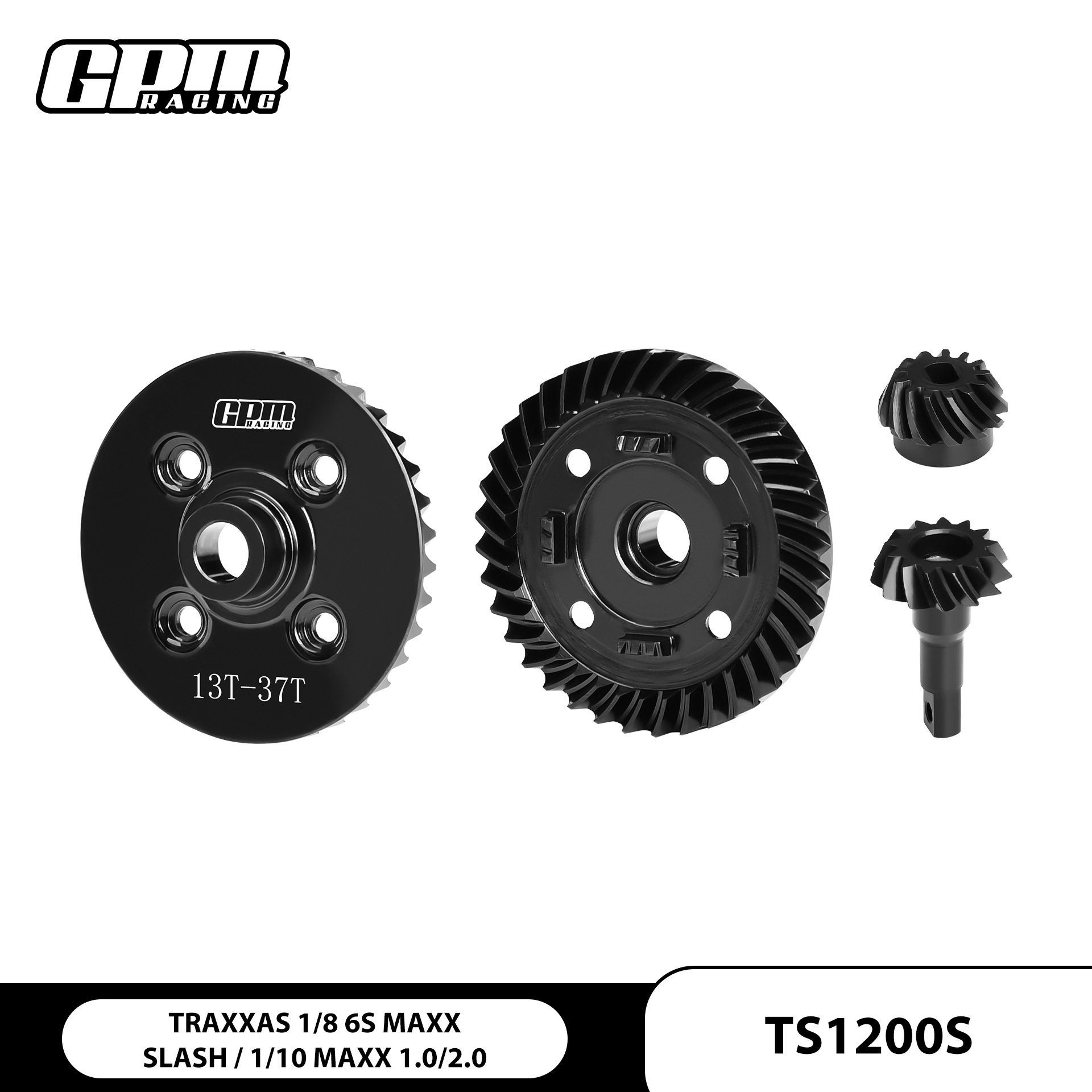 TRAXXAS前后差速器伞齿37/13T图片