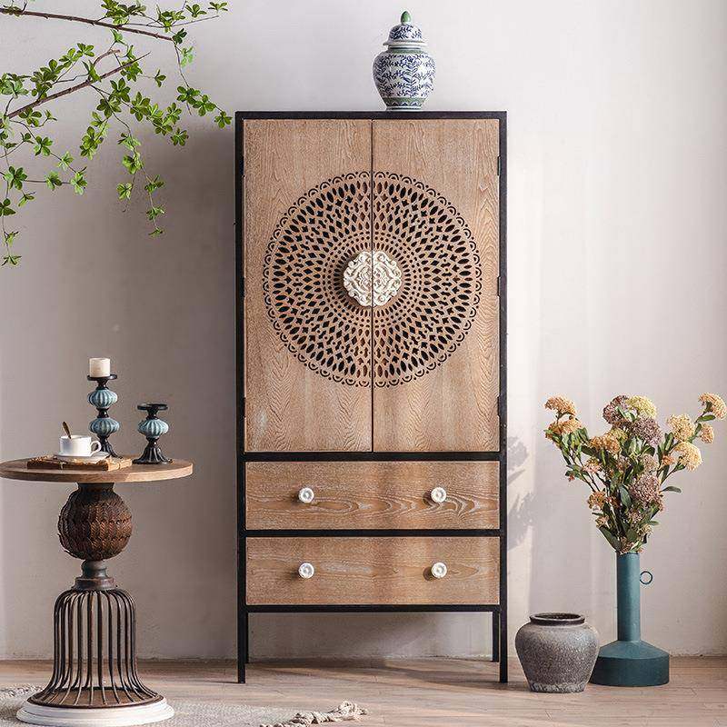 复古做旧美式实木餐边户柜民宿家用入玄关柜轻奢多物1738功能储纳,住宅家具,餐边柜,淘宝优惠券,粉丝福利购,淘宝优惠卷