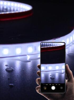 ip68水泳池潜水水灯带条LD-QS01池led户外防水台阶24V实泡性心灌