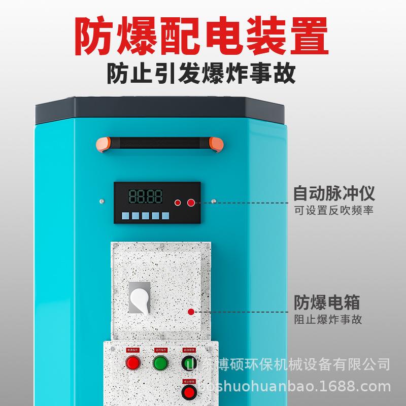 博硕大功吸率WWY脉冲吸器车间工厂清洁尘大吸力机机械干尘湿两用